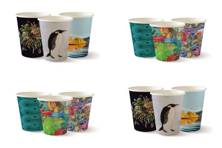BioPak releases Art Series coffee cup range BeanScene