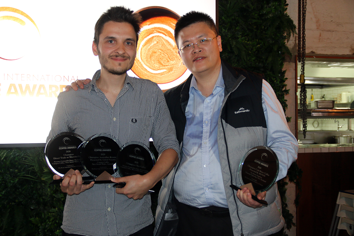 Campos Coffee named Champion Australian Roaster BeanScene