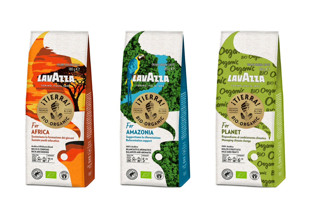 Lavazza unveils new ¡Tierra! Organic Coffee collection BeanScene