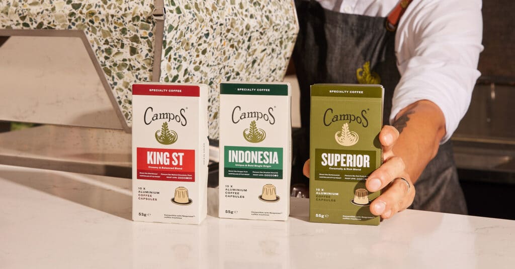 Campos Coffee launches first recyclable capsule range BeanScene