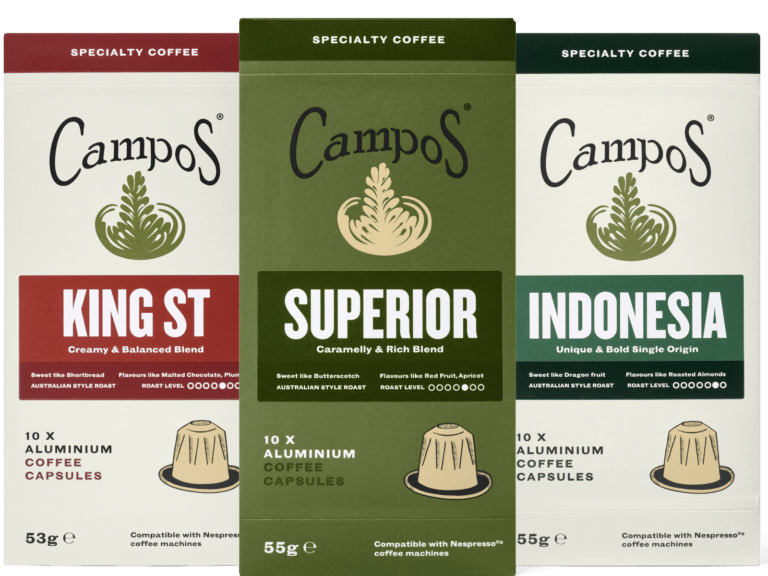 Try Campos' coffee capsules BeanScene
