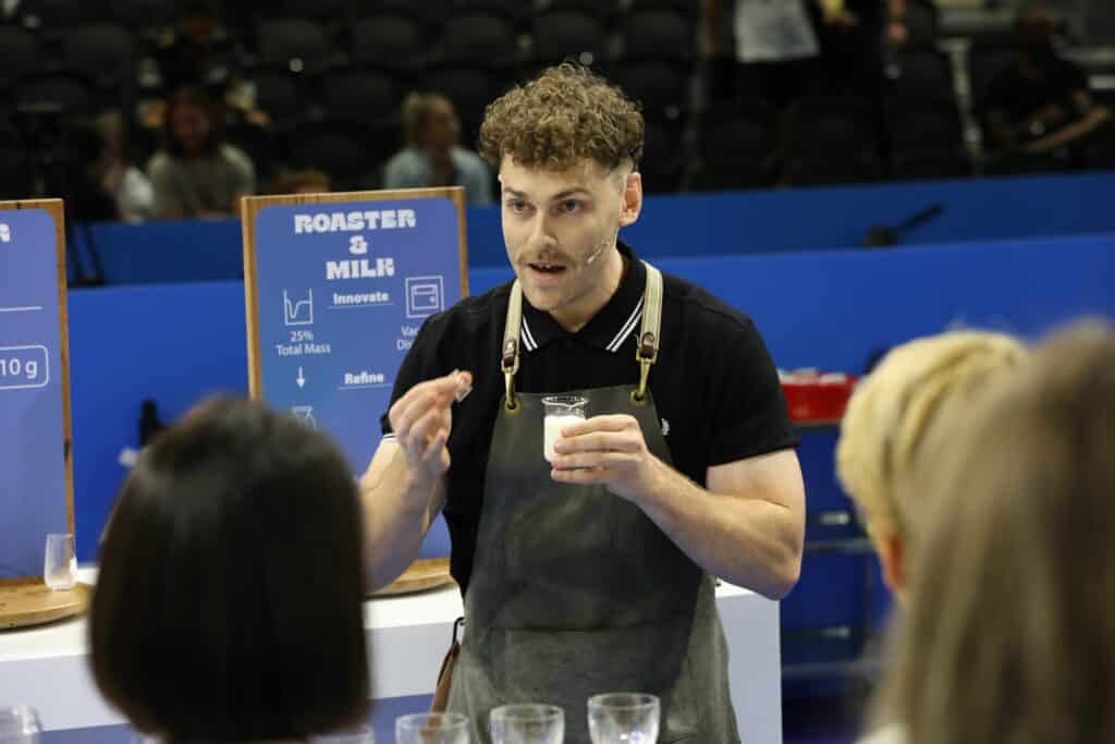 Jack Simpson of Axil Coffee places third in World Barista Championship
