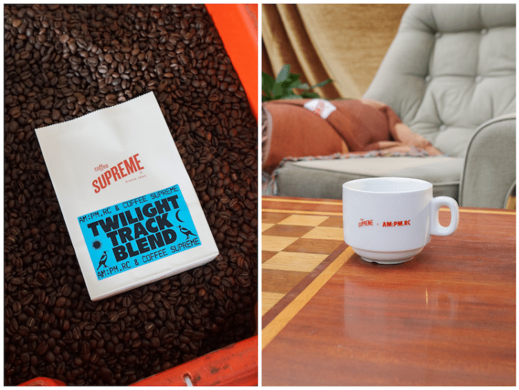 Coffee Supreme Track Blend, stacker mug