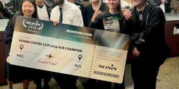 Vlasto Bartoska has been crowned the 2025 MONIN Coffee Cup champion.