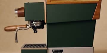 The La Marzocco x Café Leon Dore Linea Micra.