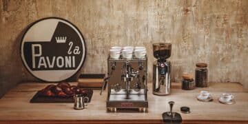 La Pavoni’s Cellini Evolution model is recommended as an entry point for replicating the commercial coffee experience at home.