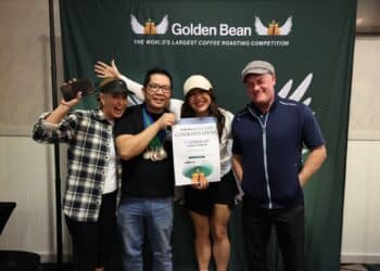 The Bean Cartel team celebrating their runner-up finish.