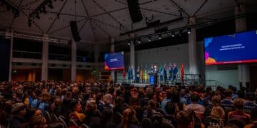The WorldSkills Australia 2025 National Championships opening ceremony.
