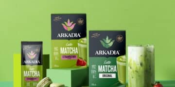 Arkadia has launched its new Matcha Latte syrup range in Coles and Woolworths stores around Australia.