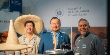 The Embassy of El Salvador was part of the Australian Latin American Business Association's representation at MICE2025.