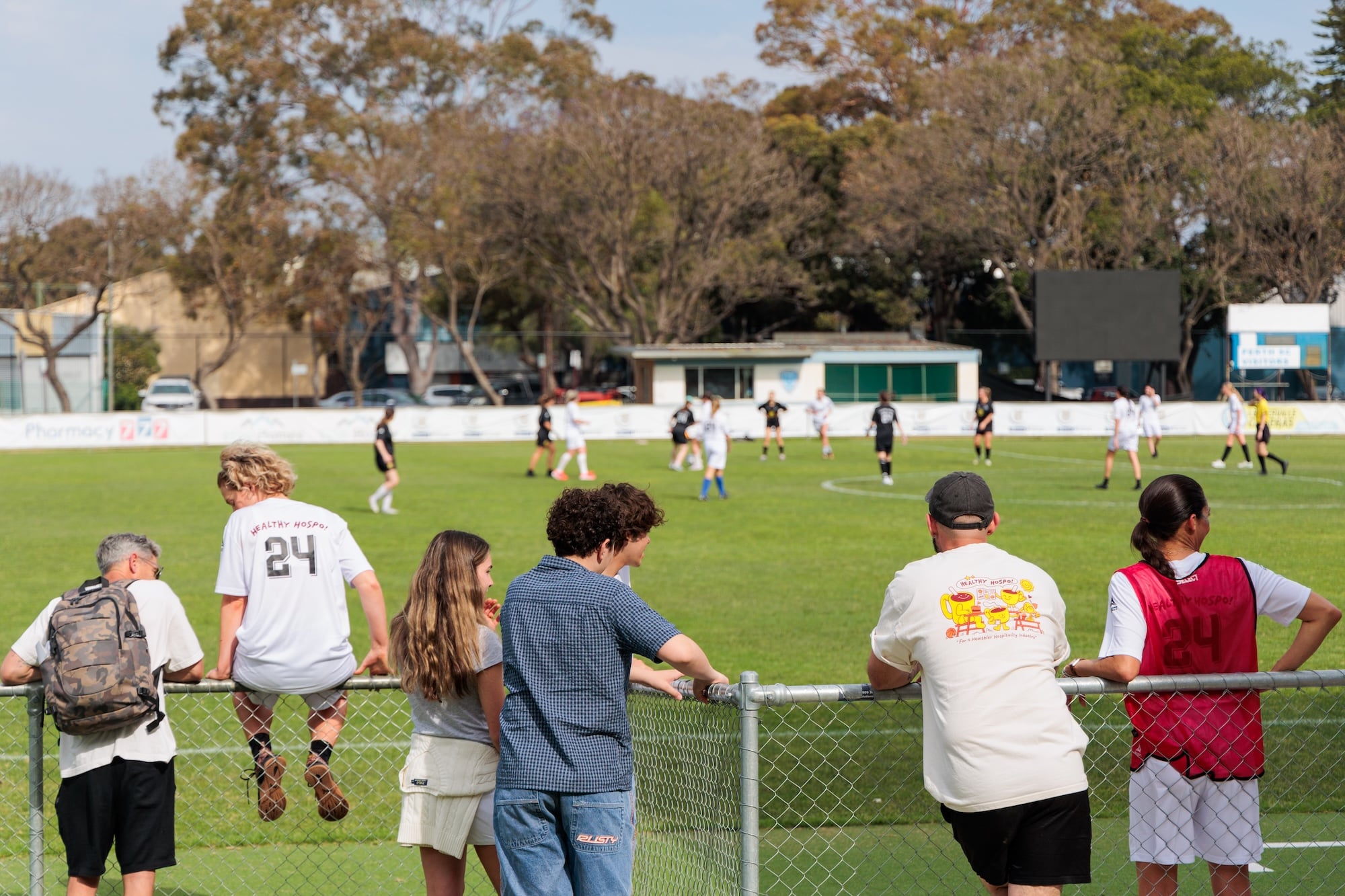 This year the charity soccer event has been turned into a six-a-side tournament.