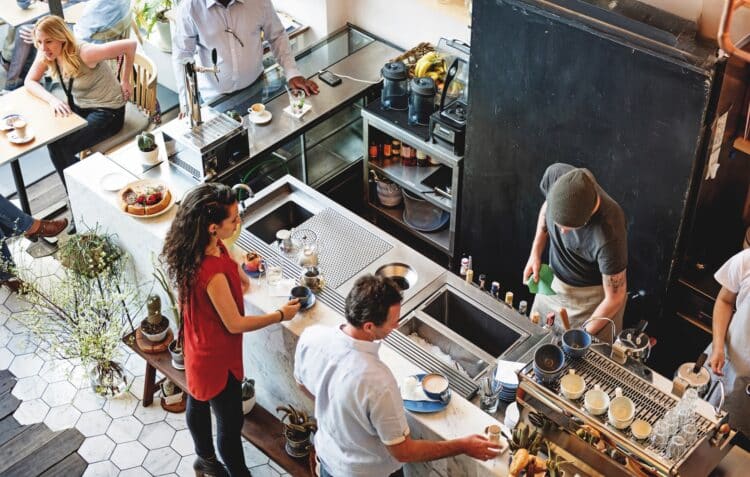 Many café operators are having to find ways to shrink their outgoings and increase revenue.