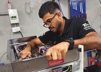 Machine technicians must keep up to date with the ever-evolving technology.