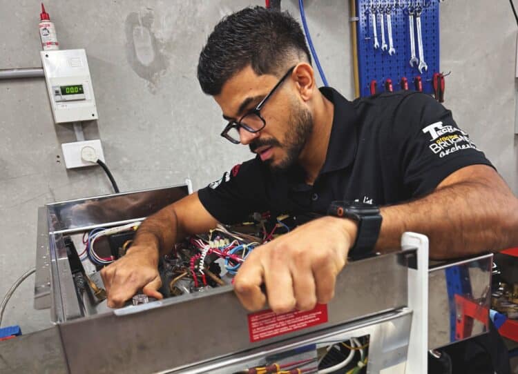 Machine technicians must keep up to date with the ever-evolving technology.