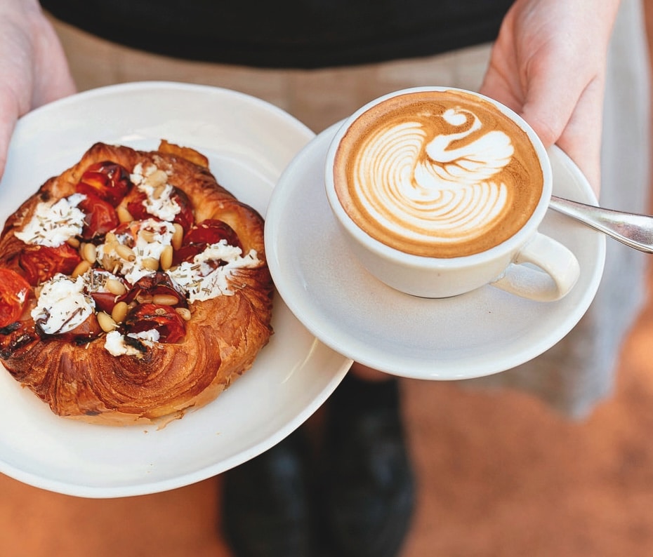 Slow Daze’s house blend is roasted by Micrology Coffee Roasters.