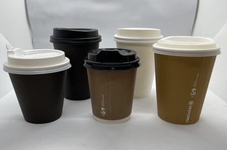 Pakchain offers a range of takeaway cups in multiple sizes and materials.