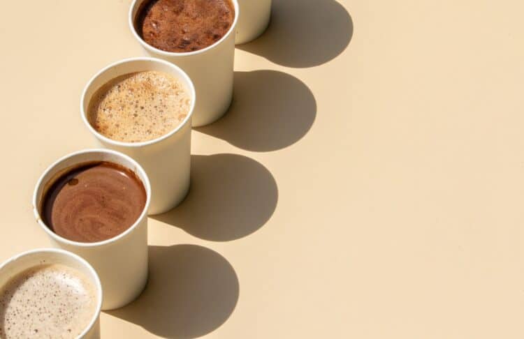 Microplastics coffee