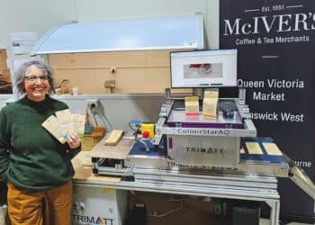 McIver’s Tea and Coffee has brought its tea packaging printing in-house with Trimatt.