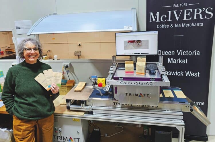 McIver’s Tea and Coffee has brought its tea packaging printing in-house with Trimatt.