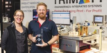 In 2023, Trimatt won the MICE Product Innovation Award for Coffee Accessories with its ColourStar machines. Image: Trimatt.