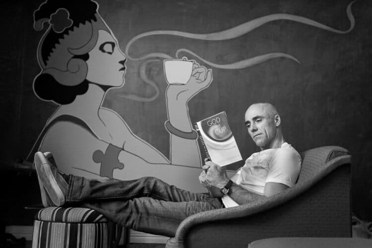 The Melbourne Through the Coffee Cup exhibition will run at Coffee Machine Technologies between 9-30 November.