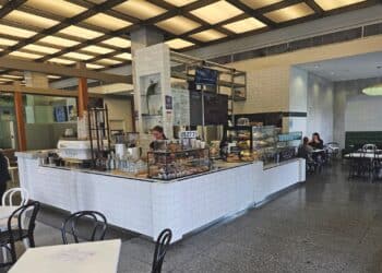 Located next to the Premier’s office, Blefari caters to the coffee needs of South Australia’s politicians. Image: Blefari.