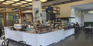 Located next to the Premier’s office, Blefari caters to the coffee needs of South Australia’s politicians. Image: Blefari.