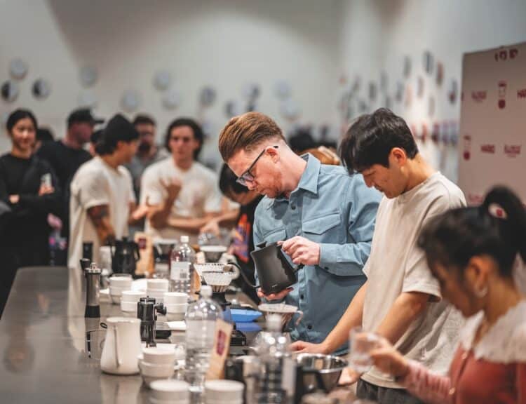 A collaboration saw Allpress Espresso and HARIO put hand-brewing in the limelight, with the winner securing a spot at the finals in Japan.