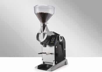 The new Ermes Dual Grinder features 75-millimetre flat burrs.