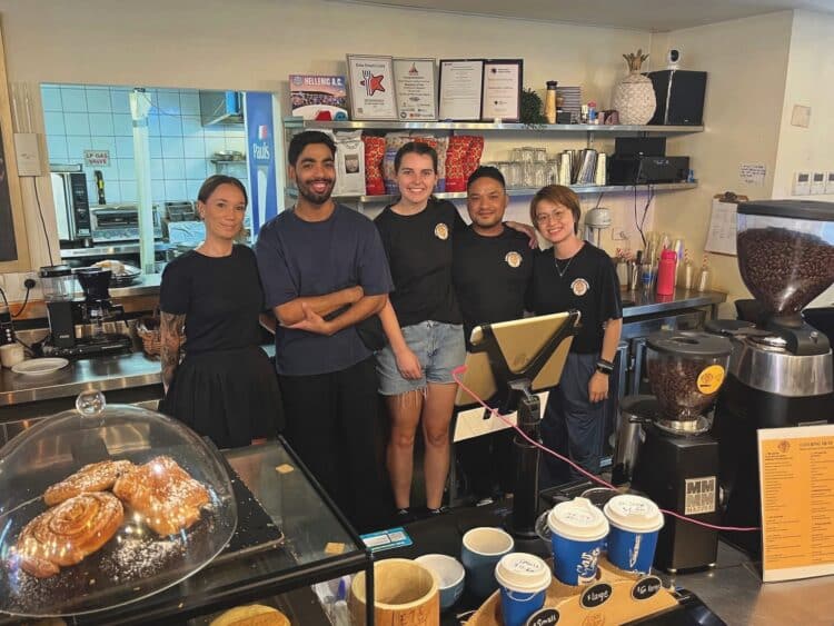 Dukes Cafe and Eatery aims to be a cornerstone of the Darwin coffee community.