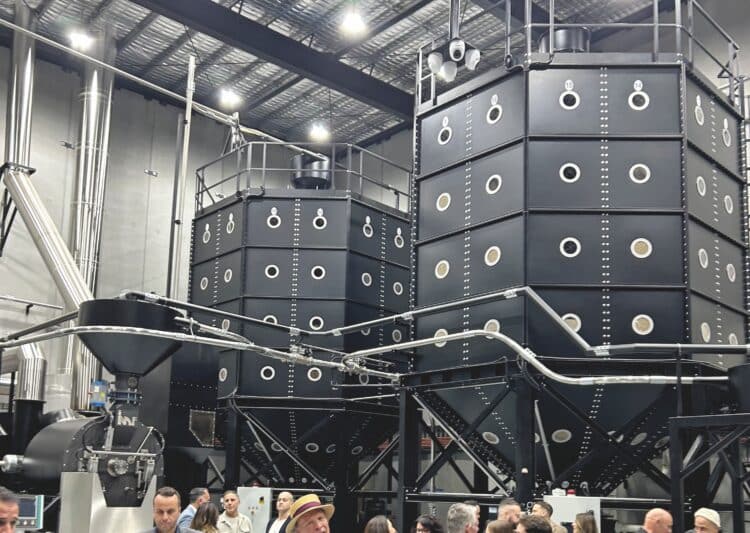 A $25 million coffee roasting utopia has just opened in the Sydney suburb of Roselands, fully equipped with IMF roasting equipment.