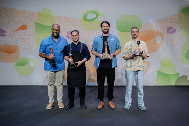 Charles Boyenval (second from right) won the 2025 edition of the competition.