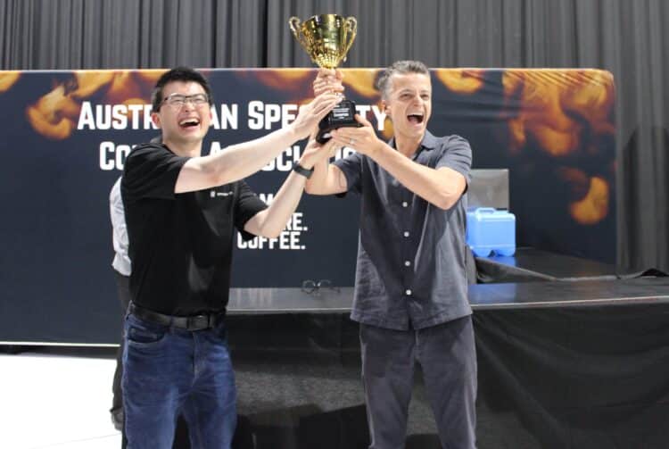 Simon Gautherin of APAX Labs and Zest Coffee has won this Australian Brewers Championship.