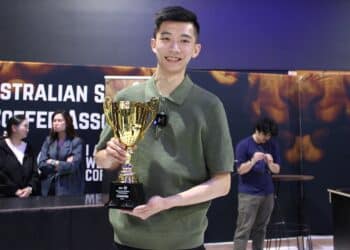 Gabrel Tan of Veneziano Coffee Roasters is the new Australian Barista Champion.