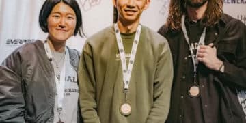 Yeseul Choi, Gabrel Tan, and Thomas Hutchins are all competing in the 2026 Australian Barista Championship.