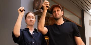 Single O and Reground's Giving a Puck campaign launched in Sydney in November 2025.