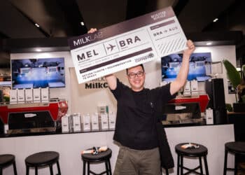 2025 MILKLAB Roaster Royale winner Hung-Chi from Ratio Coffee Roasters.