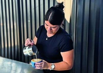 Nikki Spoor spent years honing her craft in Merlo’s cafés. Now, she’s passing her knowledge on to baristas all around Australia.