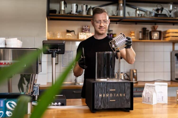 The Baby Hardtank compresses the cold brew process down to 40 minutes. Image: Barista Equip.