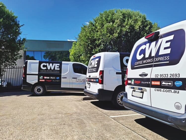 Customers can depend on CWE assistance wherever they are located. Image: Coffee Works Express