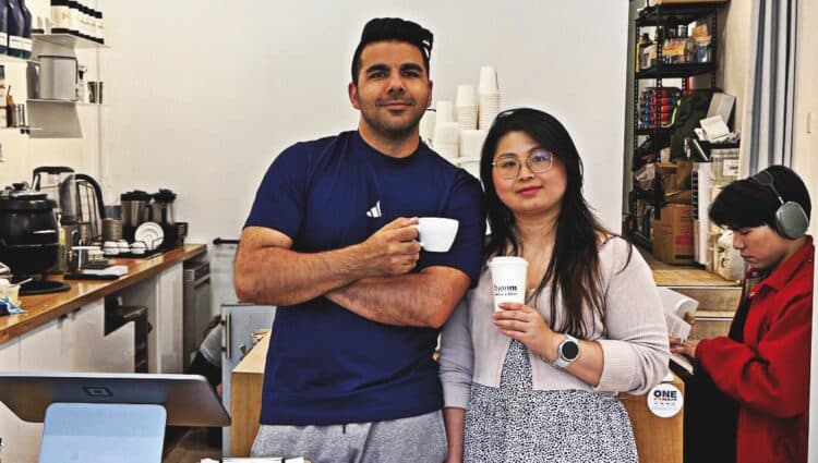 Manni Khosa founded the café with his partner Rosie in 2022.