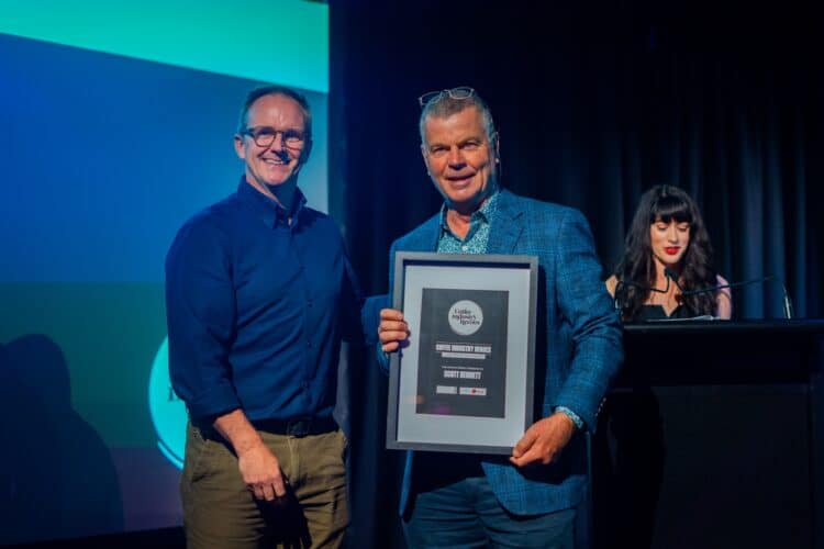 Scott Bennett was awarded the 2025 Lifetime Achievement Award.