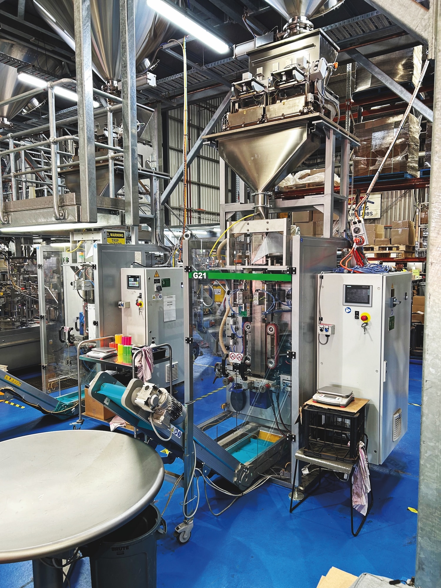 The Goglio G21 VFFS is distributed in Australia and New Zealand by Jet Technologies.