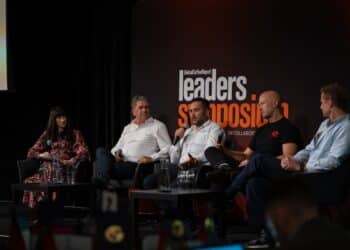 Discussing how to scale smart, with Nomad Coffee Group CEO Craig Dickson, Di Pacci Coffee Company Founder and Director Michael Rababi, Coffee Supreme CEO Andrew Low, and ST. ALi Coffee Roasters CEO Lachlan Ward. Image: Prime Creative Media.