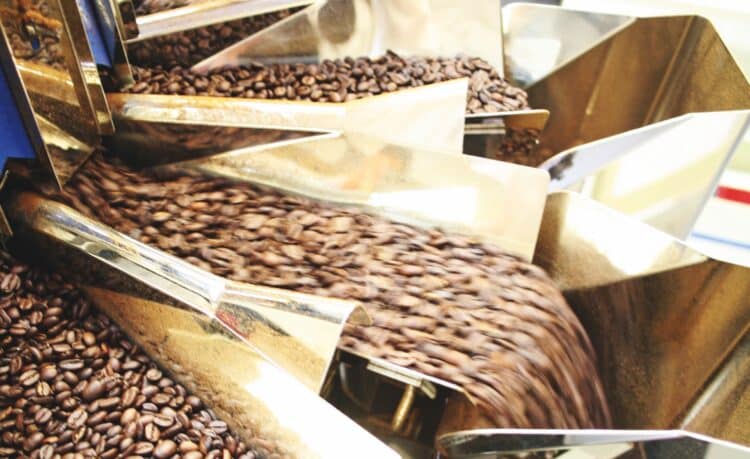Minimising product ‘giveaway’ through precise weighing is a priority for coffee roasters.