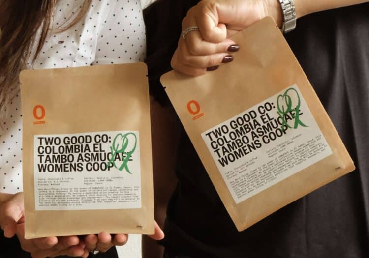 Single O has partnered with social enterprise Two Good Co to release a limited edition Colombian single origin coffee