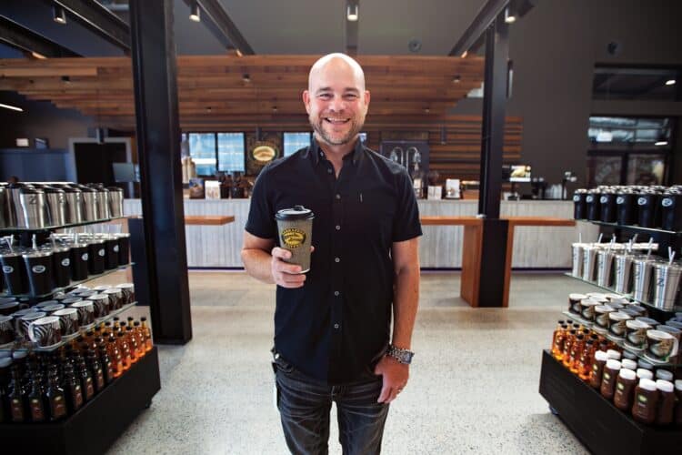 Zarraffa's Coffee Founder & Managing Director - Kenton Campbell.