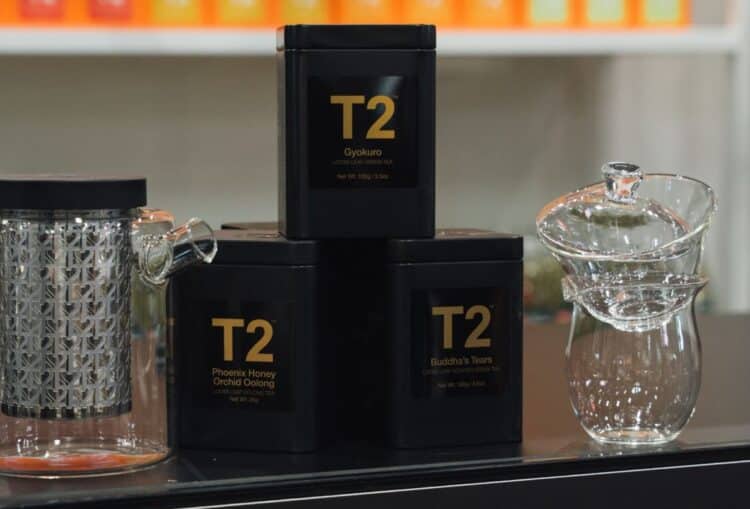T2 offered a variety of tea-based signature drinks as part of its MICE activations.