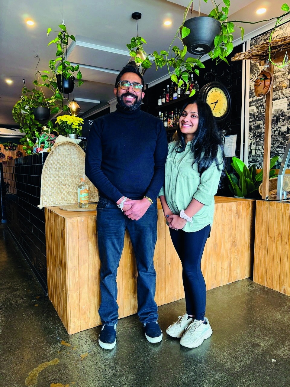 Suresh Silva and Sureshi Fernando opened The Leaf to bring a taste of Sri Lanka to Traralgon.