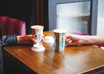 Cafés generate a steady stream of waste, mostly from spent coffee grounds and food scraps.